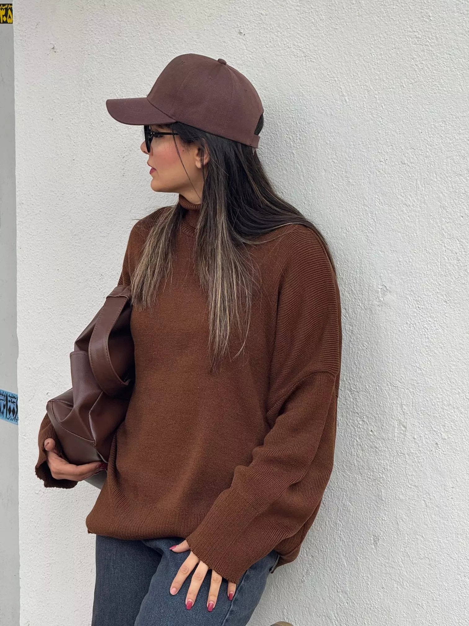 بافت یقه اسکی جورجینا